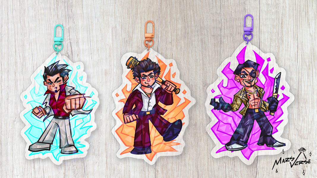 Ryu Ga Gotoku Charms